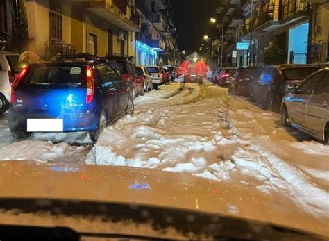 Maltempo Forti Temporali In Sicilia Violenta Grandinata Ad Acireale