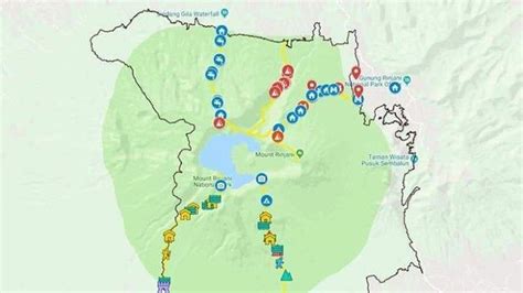 Peta Jalur Pendakian Gunung Rinjani Penting Disimak Sebelum Mendaki