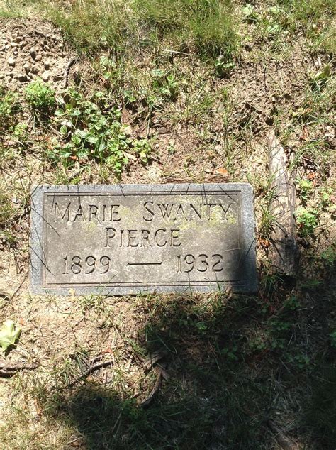 Marie C Swanty Pierce 1899 1932 Memorial Find A Grave