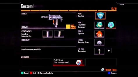 Black Ops 2 Best Class Setup For MSMC SMG My Scorestreak Setup YouTube