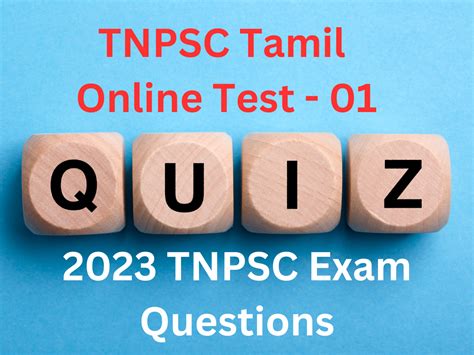 Tnpsc Tamil Online Test 01 2023 Tnpsc Exam Questions Tamil To English