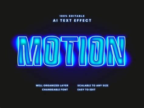 1 Motion Text Effect Designs And Graphics