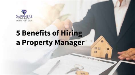 Benefits Of Hiring A Property Manager