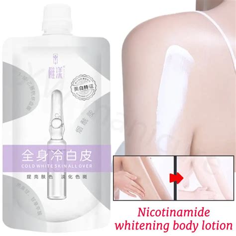 Silky Whitening Body Lotion Body Film Niacinamide Whole Body Cold White