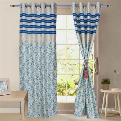 Printed Designer Polyester Door Curtain Size 7 5x3 Feet Lxw At Rs