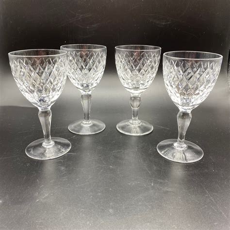 Royal Brierley Crystal Coventry Wine Glasses 5 1 4 Set Of 4 Or 8 Etsy