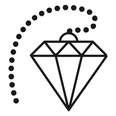 Design Png E Svg De Cone De Diamante De Cristal Para Camisetas