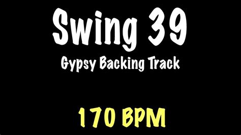 Swing Gypsy Jazz Backing Track Bpm Django Reinhardt Youtube