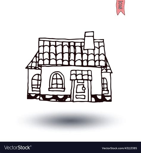 House icon Royalty Free Vector Image - VectorStock