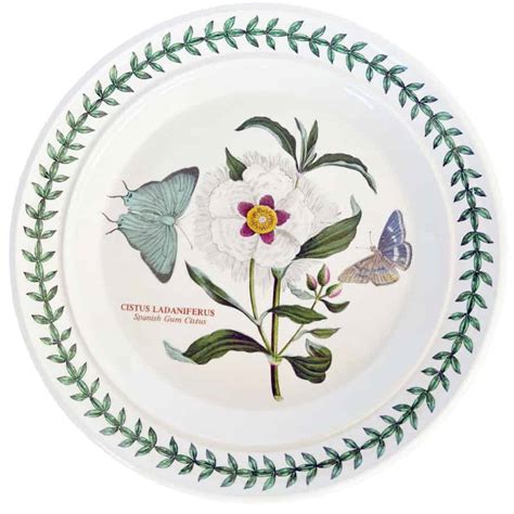 Portmeirion Botanic Garden Side Plate Spanish Gum Cistus Clyde On Th