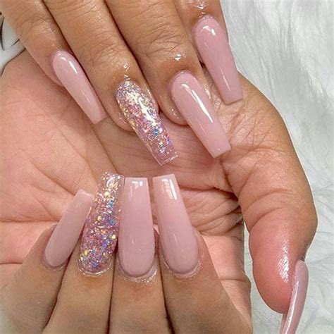 Soft Pink Coffin Nails Those Pretty Pink Shoes We All Wish We Had Are