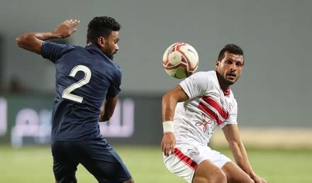 Alzamalek Player Tarek Hamed R Action Editorial Stock Photo Stock