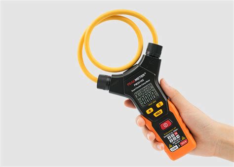 Flexible Ac Dc Current Clamp Meter Mini Low Amp Clamp Meter For