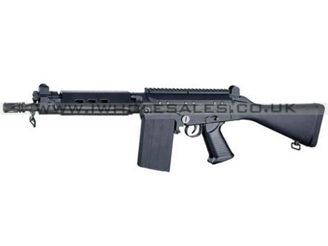 Jg Sa58 Fal Airsoft Electric Blowback Carbine Defcon Airsoft