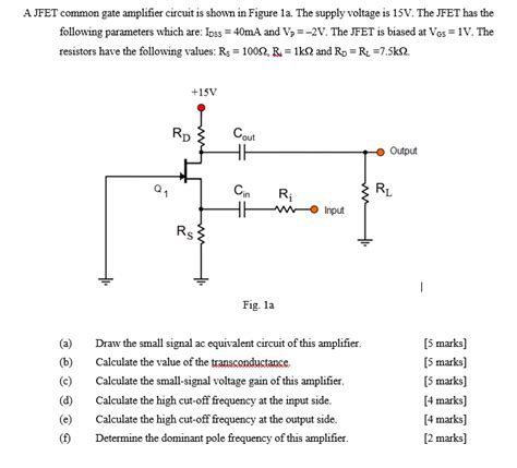 Common Gate Amplifier Circuit Diagram Common Gate Amplifier