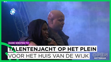 Talentenjacht Op Het Plein Voor Het Huis Van De Wijk Oude Westen OUDE