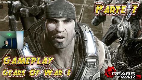 Gears of War 3 Campaña Español Latino Juego 4k 60 fps PARTE 7