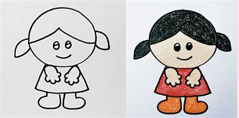 Easy Drawings Of Cartoons Step By Step For Kids