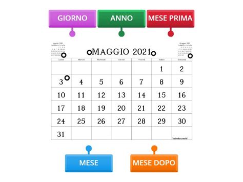 Il Calendario Immagini Con Bollini