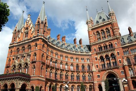 St Pancras Railway Station Midland Grand Hotel George Gilbert