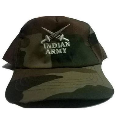 Cotton Indian Army Cap Gender Unisex Size Small Medium Large At