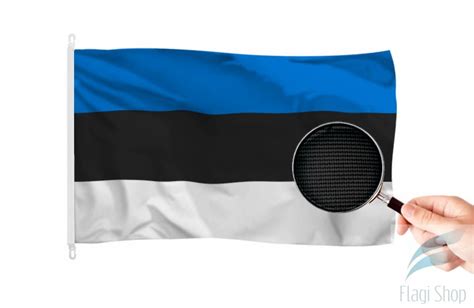 Mocna Flaga Estonia X Cm Flagi Estonii Hurtownia Flag