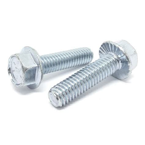 Pieces 3 8 16x3 4 Grade 8 Serrated Hex Flange Bolts Screws Coarse