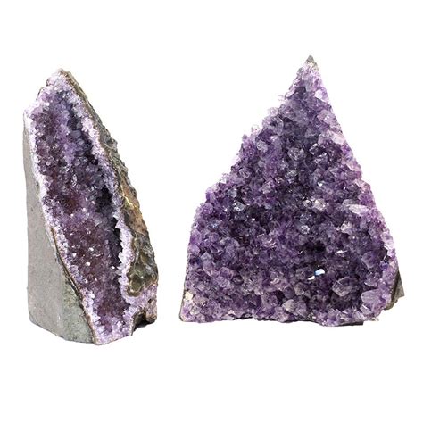 1 70kg Amethyst Crystal Geode Specimen Set 2 Pieces P49 For Sale