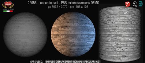 Concrete Cast Pbr Texture Seamless