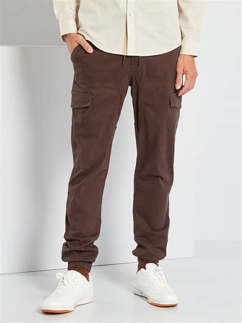 Jogpant Slim Estilo Cargo Marr N Oscuro Kiabi