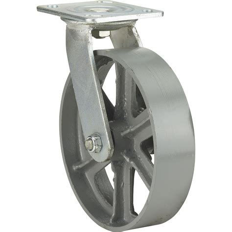 Ironton 8in Swivel Steel Caster 1 000 Lb Capacity Northern Tool