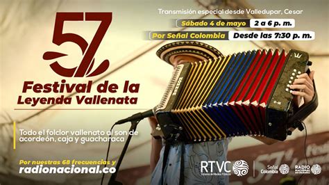 Vive El 57 Festival De La Leyenda Vallenata Con Rtvc Señal Colombia