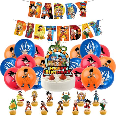 Buy Birthday Party Decorations Dragon Ball Balloons Goku Birthday