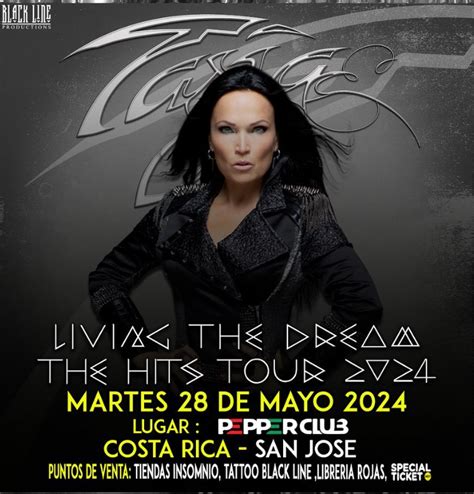 Tarja Living The Dream The Hits Tour 2024 Line Up