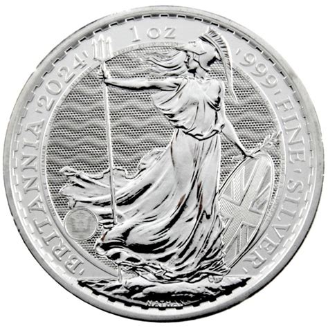 1 Oz Silber Großbritannien Britannia 2024 Charles III Welt der