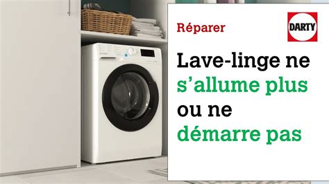 Mon lave linge ne s allume plus ou il ne démarre pas YouTube