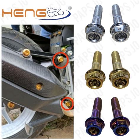 Heng Swing Arm Bolt Nmax Aerox V V Shopee Philippines