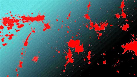 Download Blood Splatter Black Background Wallpaper - WallpapersHigh