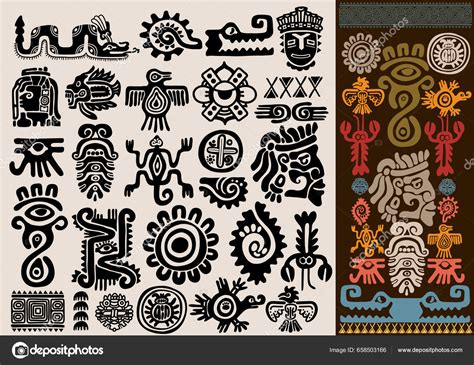 Mexican Aztec Symbols