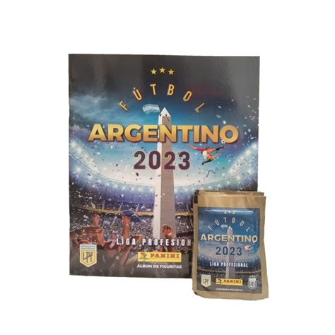 Combo 20 sobres de Figuritas álbum Fútbol Argentino 2023