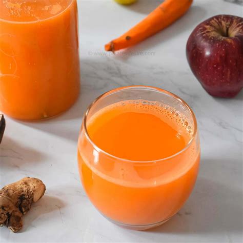 Carrot Apple Pineapple Juice With Video Palates Desire