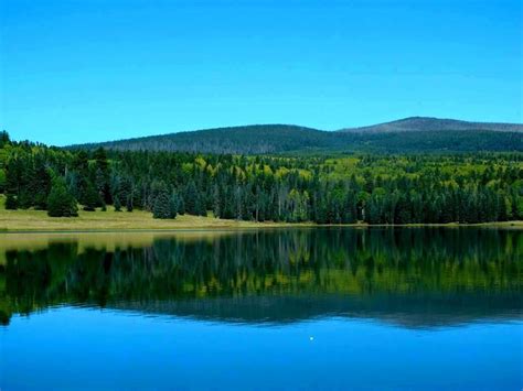 Reservation Lake on the White Mountain Apache Reservation.