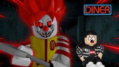 Roblox Escape Ronalds Diner Of Terror Obby Youtube