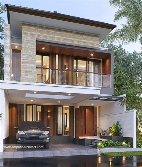 Mr TM Modern House 2 Floors Design Yogyakarta