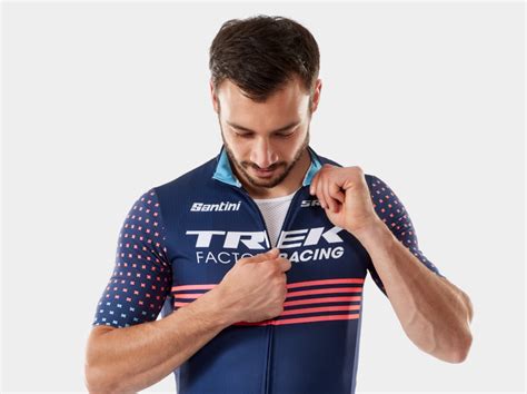 Santini Trek Factory Racing Men S Cx Team Replica Cycling Jersey Velo