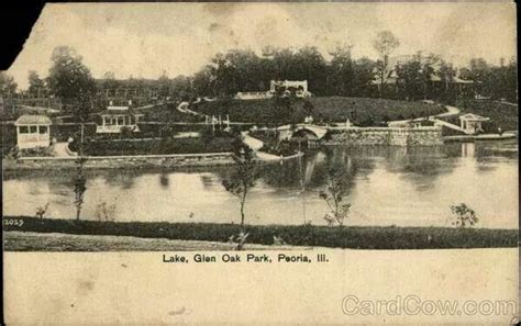 Glen Oak Park Lagoon Peoria Illinois Peoria Lake