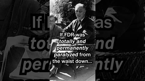 If Fdr Was Totally And Permanently Paralyzed From The Waist Down The Monument Mythos Wiki