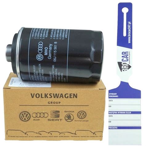 FILTR OLEJU 06J115403Q OE VAG AUDI SEAT SKODA VW 1 8 2 0 TFSI TSI W719