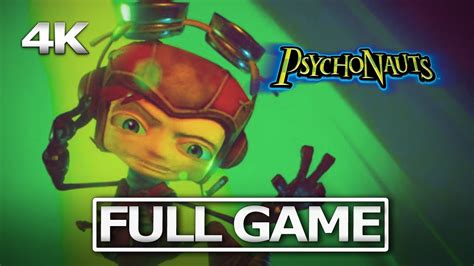 PSYCHONAUTS Full Gameplay Walkthrough No Commentary FULL GAME4K