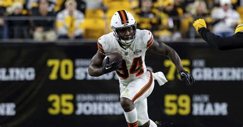 Jerome Ford Uplifts Browns Fans Despite Nick Chubb Injury, Steelers ...